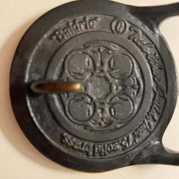 BRASS BELT BUCKLE NEW - Picture 2 of 4